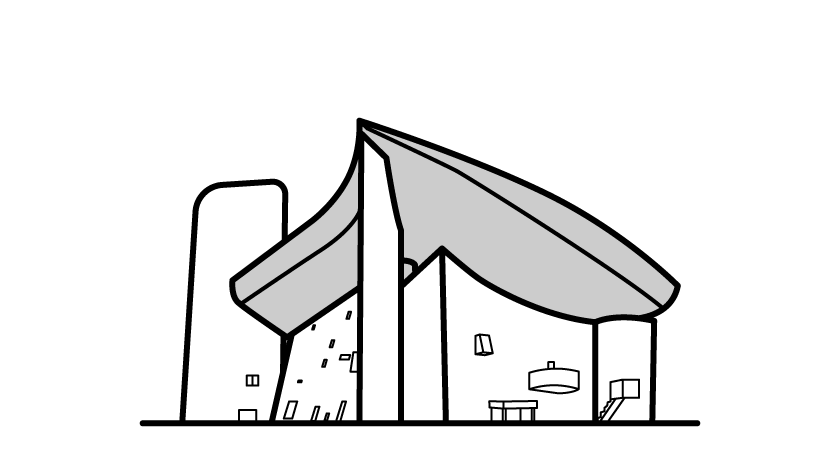 イラスト : 建築