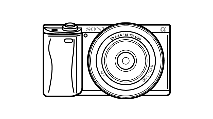 イラスト : Sony α6300