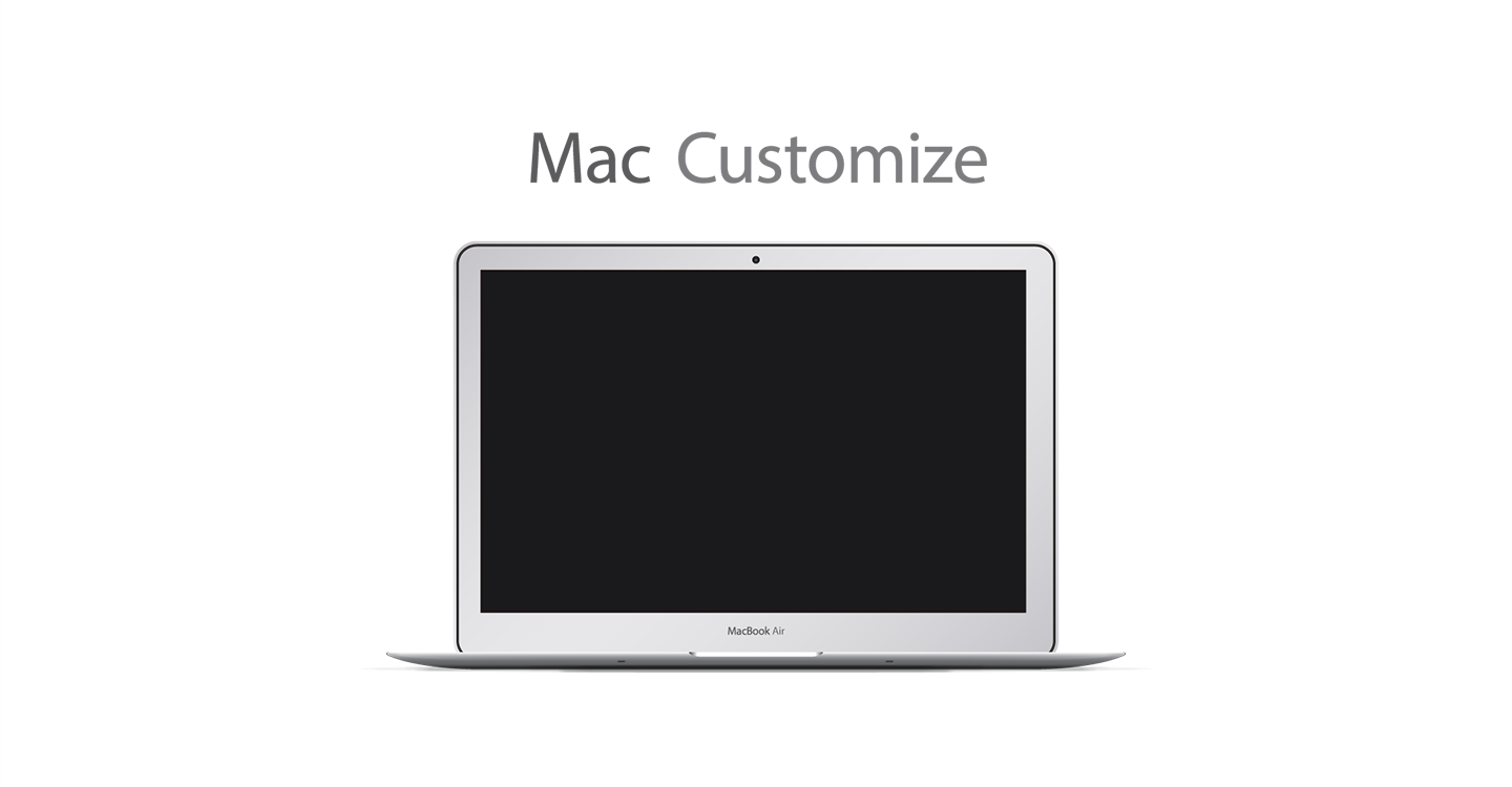 サムネ : MacBook Air の環境構築 (US)