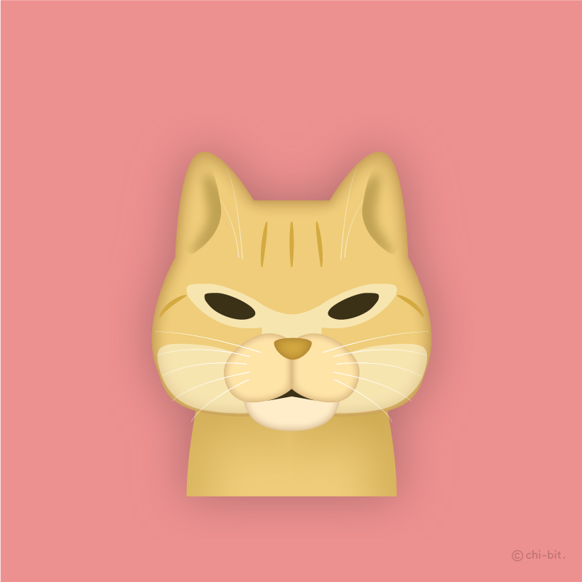 イラスト : トラ猫