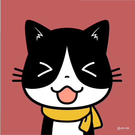 イラスト : ハチワレ招き猫