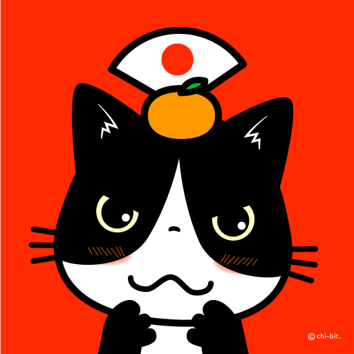 イラスト : かぼちゃ猫