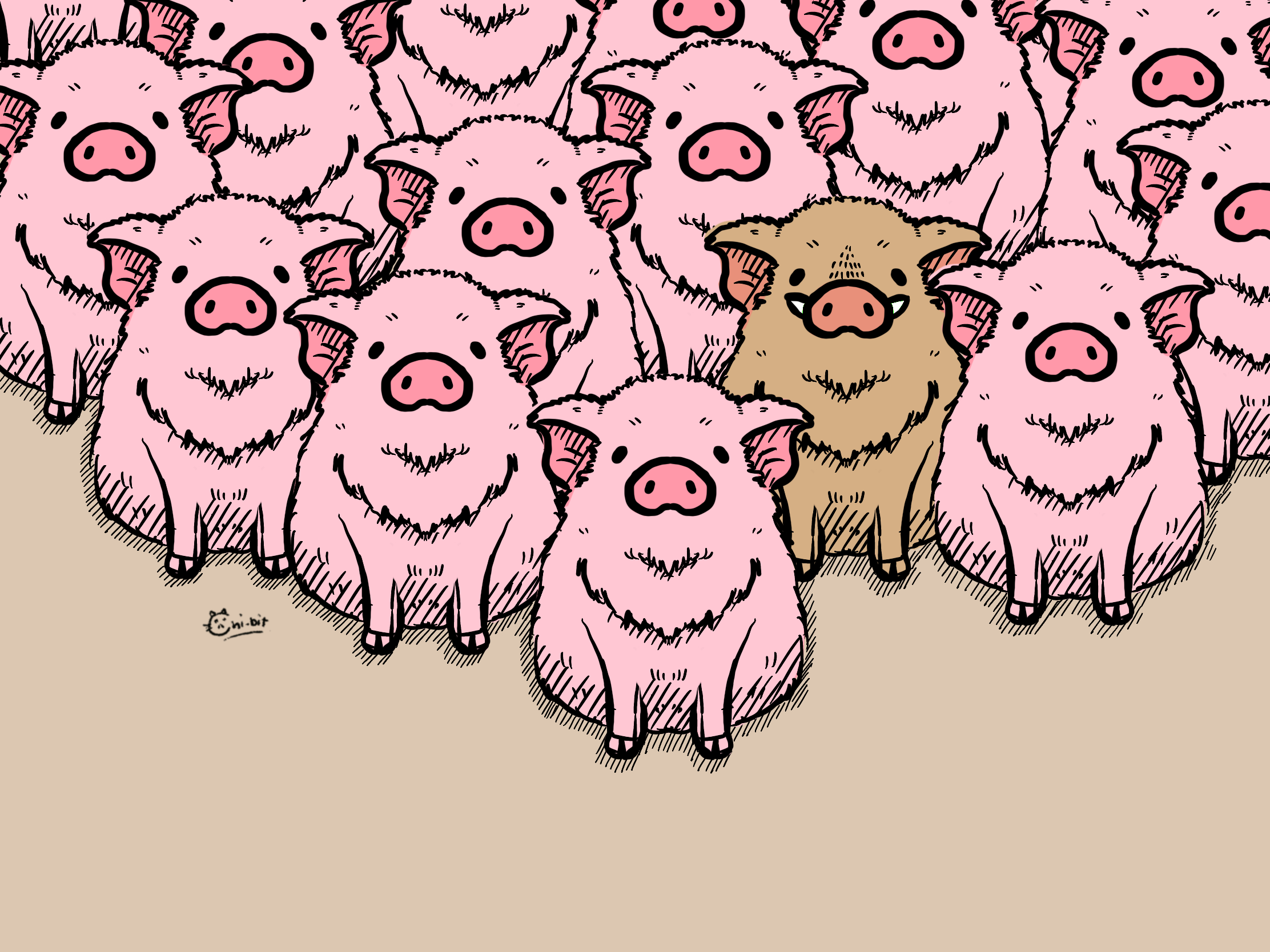 イラスト : 18. Misfit