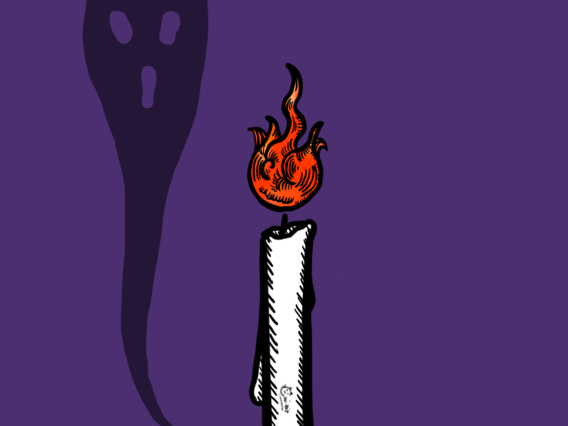 イラスト : 22. Ghost