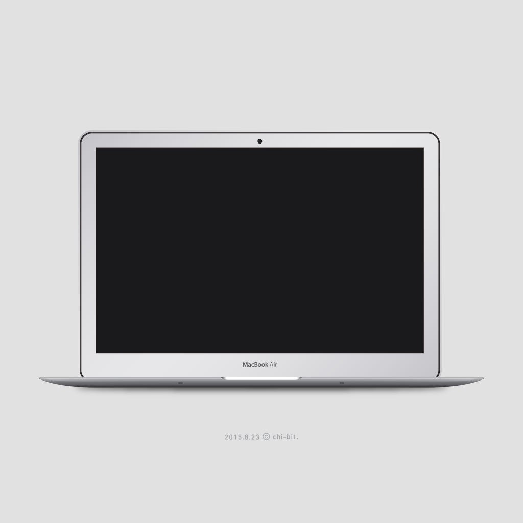 イラスト : MacBook Air