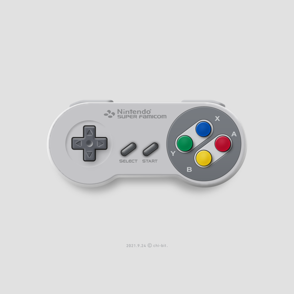 イラスト : Super Famicon Controller