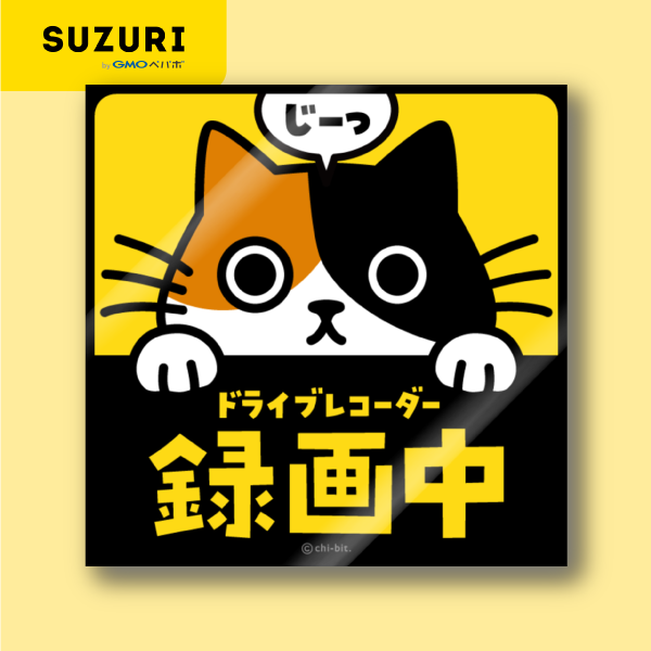 サムネ : じーっとみる猫・ドライブレコーダー録画中！（三毛猫） | Cat staring at you. Recording on the drive recorder (Tortie and White)