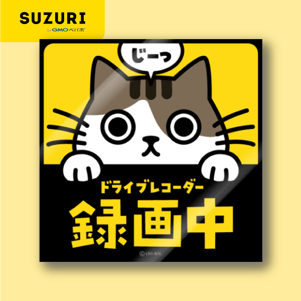 サムネ : じーっとみる猫・ドライブレコーダー録画中！（キジシロ） | Cat staring at you. Recording on the drive recorder (Brown Tabby and White)