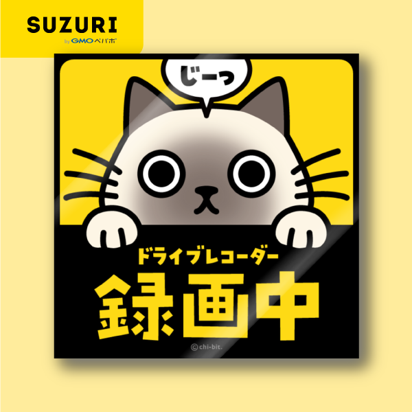 サムネ : じーっとみる猫・ドライブレコーダー録画中！（ポインテッド） | Cat staring at you. Recording on the drive recorder (Gray Tortoiseshell)