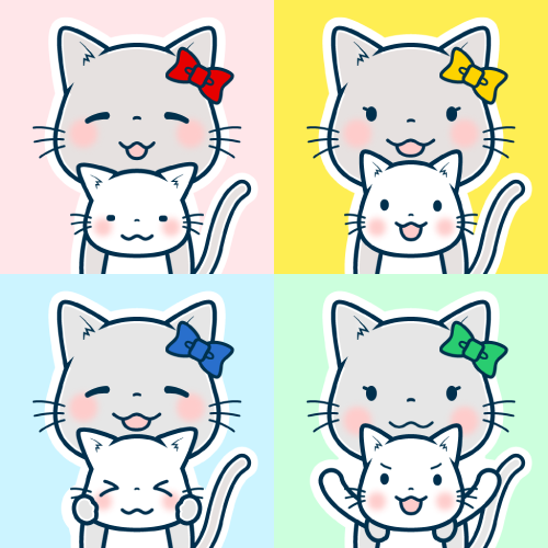 サムネ : かわゆ猫アイコン | Cute Cat Icons