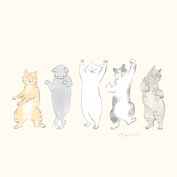サムネ : 24.02.02 猫の日 | Happy Cat Day